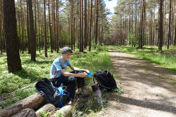 Mittagspause Hochstra&szlig;e